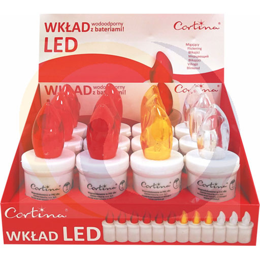 Wkład LED display A`12 90 dni mix/12szt Cortina