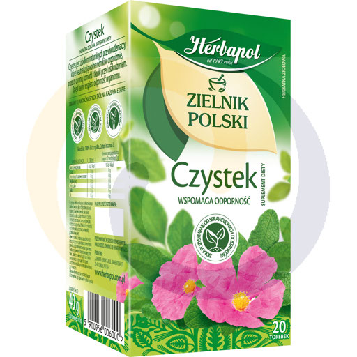Herbapol Ex Herbata Zielnik Polski Czystek 20t 2,0g/12sztE Herbapol kod:5900956006123