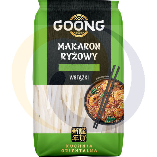 Pamapol Makaron ryżowy wstążki Goong 200g/30szt  kod:5907501001121