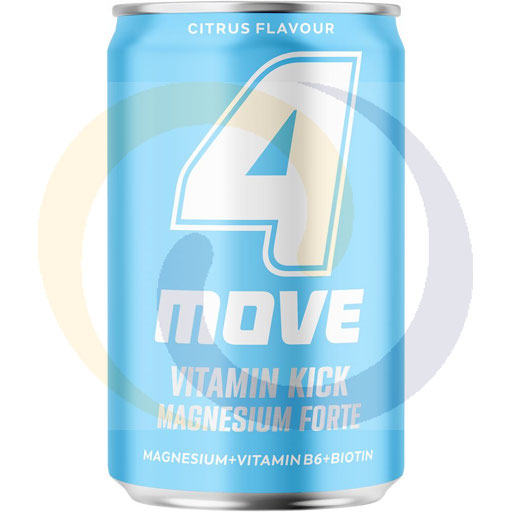4Move Vitamin Kick Magnesium Drink 150ml/12 Stk. Gellwe