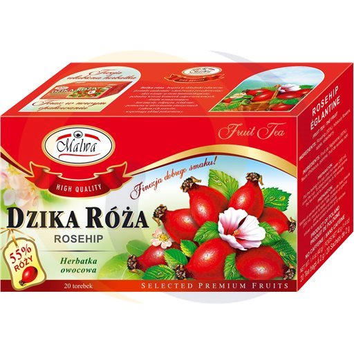 Malwa Herbata ex.susz.ow.dzikiej róży 20t*2,0g/12szt  kod:5902781000062