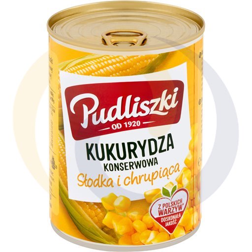 Kukurydza konserwowa 400g/20szt Pudliszki (93.1161)