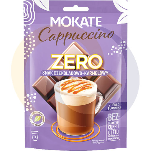Cappuccino Zero chocolate with caramel sachet 20g/10pcs Mokate