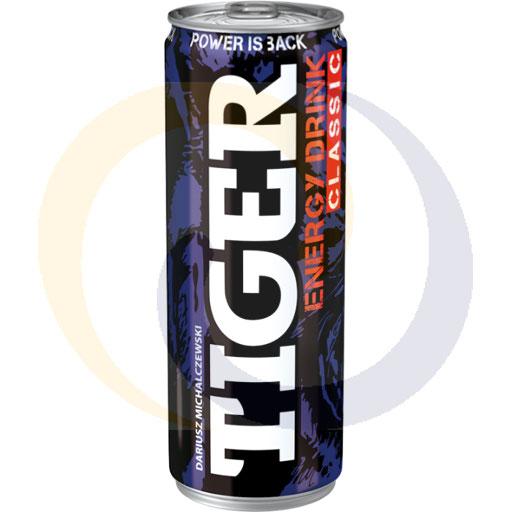 Energy Drink Tiger classic can 250ml/24pcs Maspex (1.1)