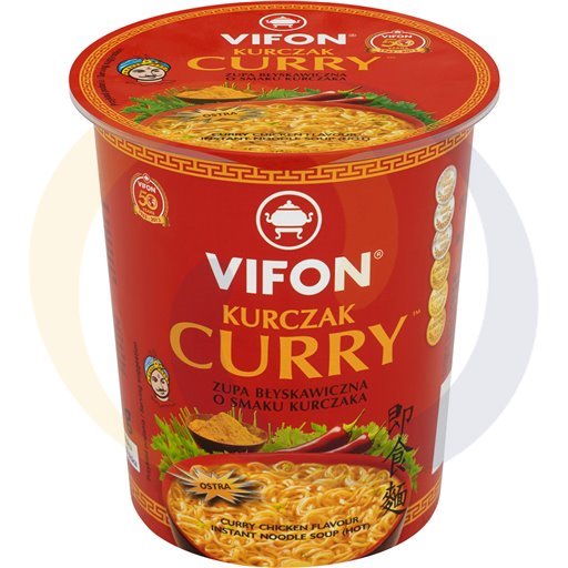 Tan-Viet Zupa Vifon kurczak curry kubek 60g/6szt/4dis  kod:5901882110229