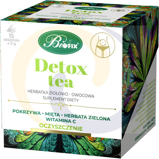 Herbatka Detox ziołowo-owocowa 30g/6szt Bifix (60.5688)